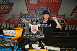 female drag racer Cali Neff