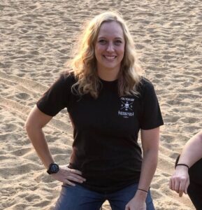 female rally racer Kaleigh Miller