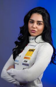 female formula racer Sofia Zanfari