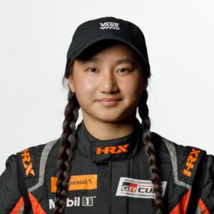 female sports car racer Mia Lovell