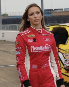 female nascar racer Logan Misuraca