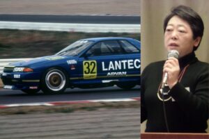 female WEC racer June Okanoya