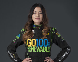 female nascar racer Leilani Münter