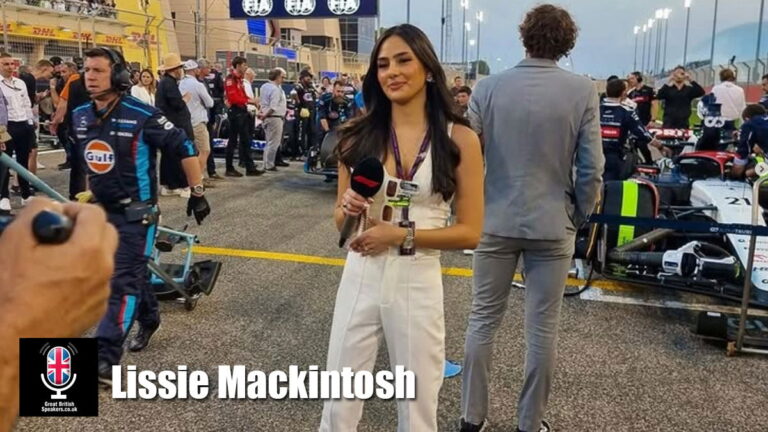 Lissie Mackintosh in her race suit