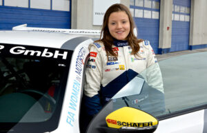 female formula racer Lucile Cypriano