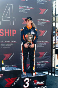 female sports car racer Laura Ely