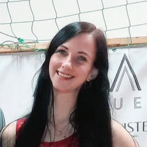 female motorcycle racer Anna Malinova