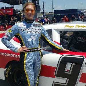 female nascar racer Paige Decker