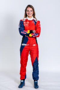 female rally racer Catie Munnings