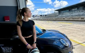 female sports car racer Chantal Röhner