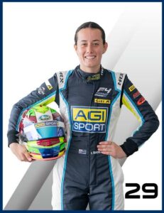 female formula racer Imogen Radburn