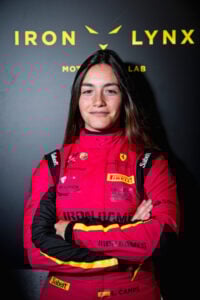 female formula racer Laura Camps Torras