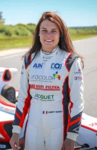 female sports car racer Cindy Gudet