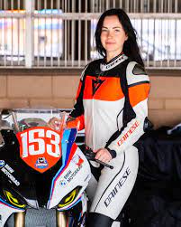 Irina Krivolap in her race suit