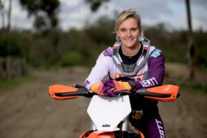 female off road racer Kirsten Landman