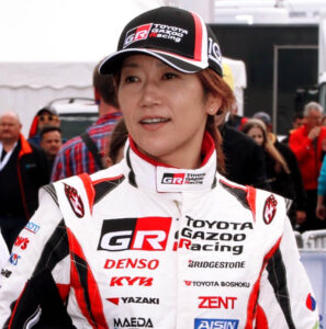 female formula racer Kumi Sato