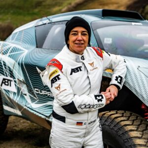 female formula racer Claudia Hurtgen