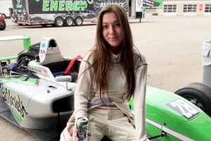female formula racer Zoey Edenholm