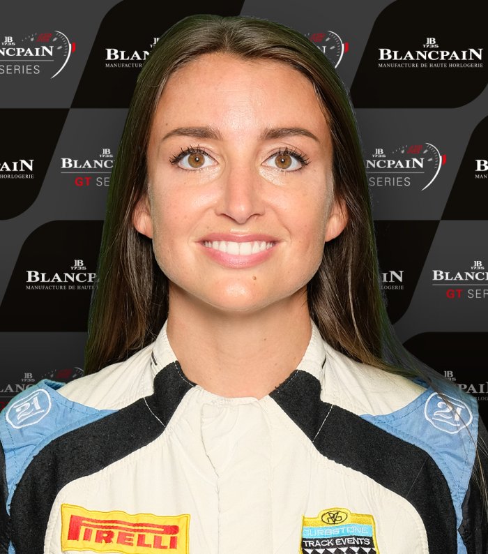 Angelique Detavernier in her race suit