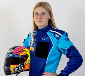 female formula racer Macie Hitter