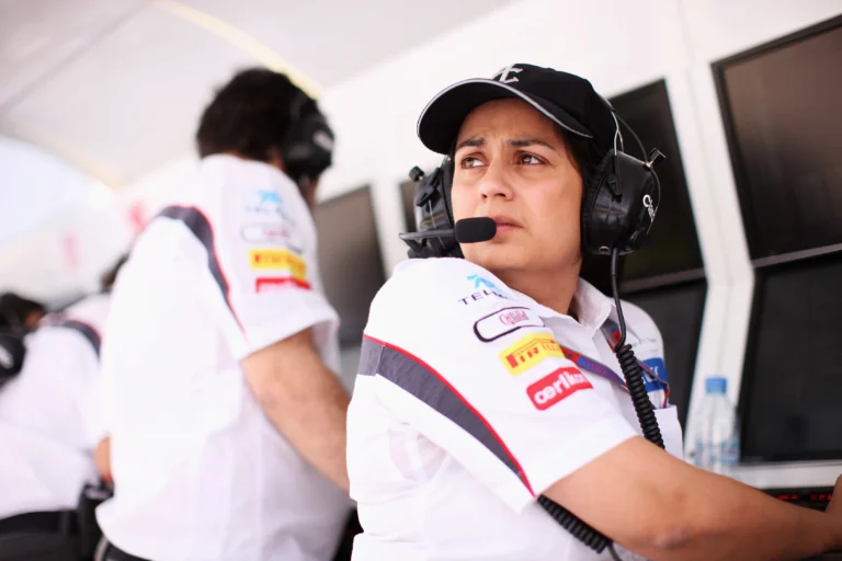 Monisha Kaltenborn in her race suit