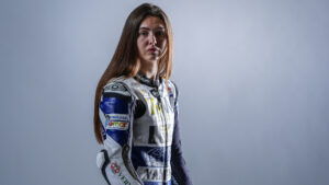 female motorcycle racer Jessica Howden